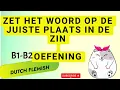Download Lagu B1 B2 Oefening zet het woord op de juiste plaats
