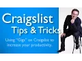 Navigate Craigslist Gigs Finding Gigs to Find Workers on Craigslist Craigslist Listing Tips