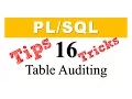 tutorial 16 Table Auditing using DML Triggers in Oracle