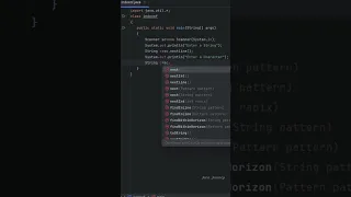 indexOf method in java String Methods 6