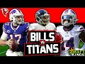 DRAFTKINGS SHOWDOWN WEEK 6 MONDAY NIGHT PICKS BILLS vs TITANS NFL DFS PICKS WEEK 6 MNF