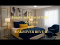 Empty Apartment Tour/ Move-In and Makeover Reveal. CHAT GPT Assist.