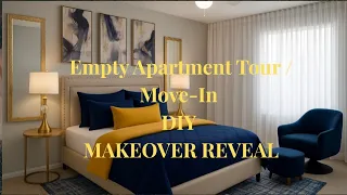 Empty Apartment Tour Move In And Makeover Reveal CHAT GPT Assist 