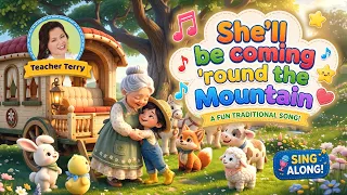 She'll be coming 'round the Mountain - Terry Luna I เพลงเด็กภาษาอังกฤษ - Nursery Rhymes & Kids Song