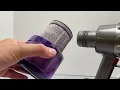 How To Clean The Filter Of A Dyson V9 V11 V12 Outsize or V15 Vacuum