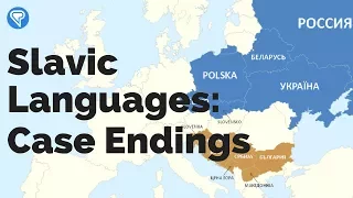 Noticing Case Endings in the Slavic Languages