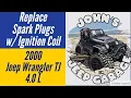 How to Change Spark Plugs on a Jeep Wrangler TJ 4 0L with Coil Rail