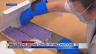 COVID-19 vaccinations begin at NC Walgreens locations