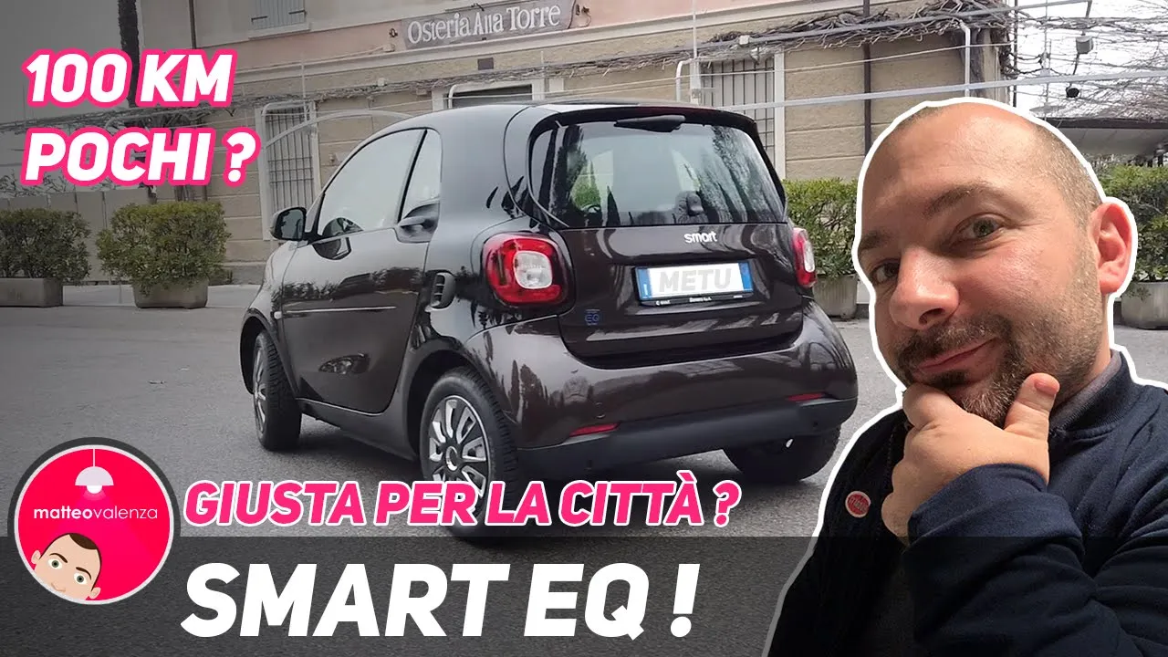 Smart EQ ForTwo alla prova: agile in città, autonomia legata alle stagioni