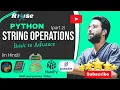 Master Python String Methods in Hindi For Absolute Beginners