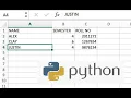 How to Create excel File using Python Program Python Program excel