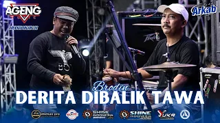 derita dibalik tawa brodin ageng music live arkab 2025