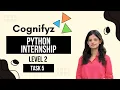 Solution for Python Programming Task 5 Level 2 File Manipulation Cognifyz Technologies