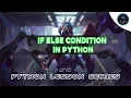 If else condition In Phython Phython Tutorial In Sinhala PROJECT 365
