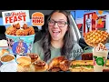 I Ate THANKSGIVING Themed Fast Food for 24 HOURS! 🦃