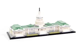 Super Smooth lego speed build - Architecture set 21030 United States Capitol Building