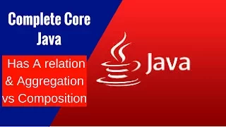 Complete Core Java - Has A relation Aggregation vs Composition
