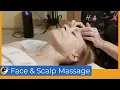 How to massage the Face Scalp Massage Therapeutics