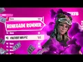 How I WON The RENEGADE RUNNER Skin RENEGADE RUNNER CUP