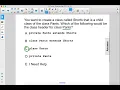 CS Praxis Python Methods Q62