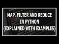 Map Filter and Reduce in Python Advanced Python in Hindi