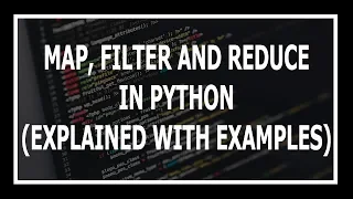 Map Filter and Reduce in Python Advanced Python in Hindi
