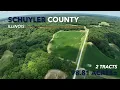 Bartlett Aerial Tour - Schuyler County Illinois