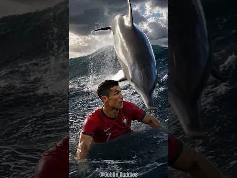 Ronaldo trajo un delfín a casa 🐬