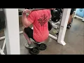 Heel Elevated Smith Machine Squat Quad Squat Variation