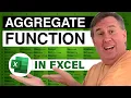 Excel In Depth - AGGREGATE Function Episode 1231