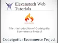 Introduction of Codeigniter Ecommerce Project