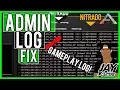 ARK Survival Evolved PS4 Nitrado Tutorial - Admin Log Workaround Fix