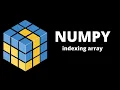 Indexing Array In Numpy - Tamil Numpy Python Library Full Course