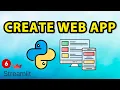 Download Button - Web App with Python Streamlit Lesson 6