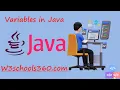 Variables in Java Types of Variables in Java W3schools