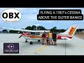 35 USD FLIGHT OVER THE OUTER BANKS Dare County Airport MQI 1967 Cessna 182L 4K