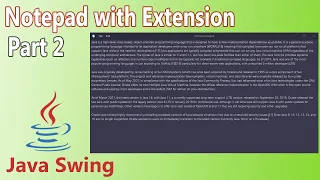 Java - How to Make Notepad With Extension Part
