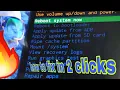 How To Fix Missing Wipe reset option New method