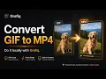 Convert GIF to MP4 Locally with Grafiq GIF Tools