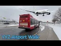 YYZ Link Train Ride plus a Walk Around Terminal 3