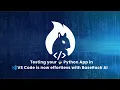 Python Unit Test Automation with BaseRock AI in VS Code