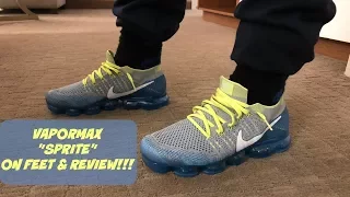 NIKE VAPORMAX SPRITE REVIEW ON FOOT LOOK