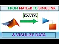Export Data From MATLAB WORKSPACE To SIMULINK PLOT Tutorial