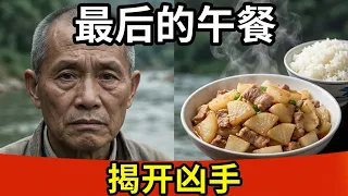 80岁老汉漂在河面两天,最后的午餐揭开真凶身份,竟是同村26岁小伙!