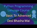 Python Tutorial For Beginners In Hindi Part-1