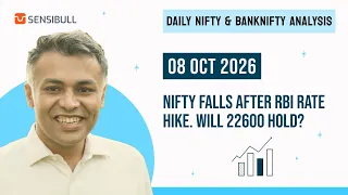 NIFTY & BANK NIFTY Analysis for Tomorrow | Stock Market Outlook | 08 October 2026, Thursday