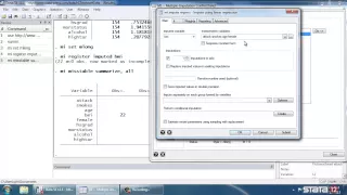 Multiple imputation in Stata Linear regression