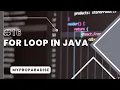 For Loop In Java - MyProParadise