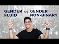 Gender nonbinary vs Gender-fluid and other words Understanding Gender