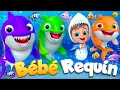Lagu Bébé Requin et le poisson arc-en-ciel | Comptines Et Chansons | À Bébé Chanson @SuperLucaLEFrancais